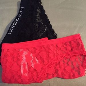 Victoria's Secret panty bundle- 2 pairs