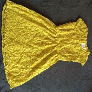 Mustard colored Summer dress