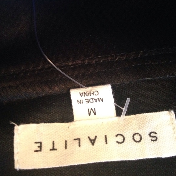 Faux Leather Skirt - Picture 3 of 3