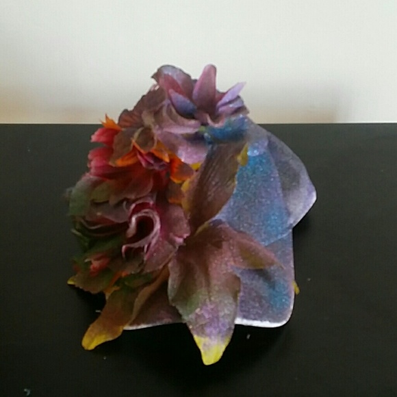 Handmade flower hat