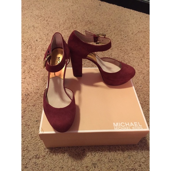 Michael Kors Haven Ankle Strap heels