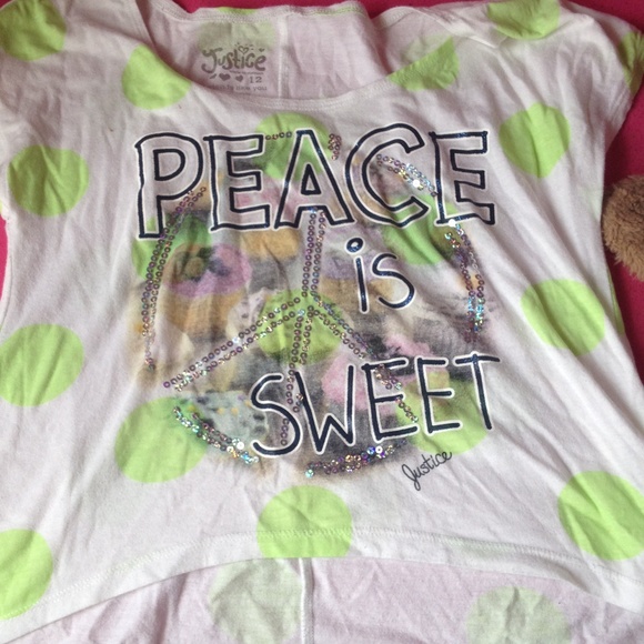 Cute girls justice shirt!