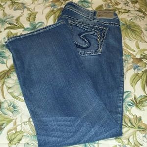 Silver Suki Mid Slim Boot Jeans