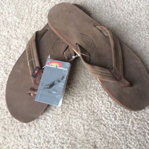 Men's rainbow sandals size 11-12 (NWT)