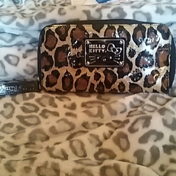 Hello kitty Leopard wallet - Picture 1 of 4