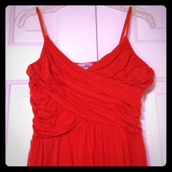 Spaghetti strap tank