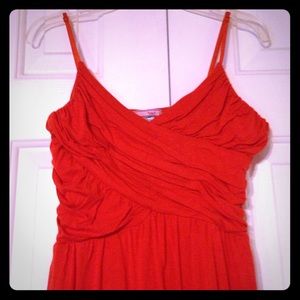 Spaghetti strap tank