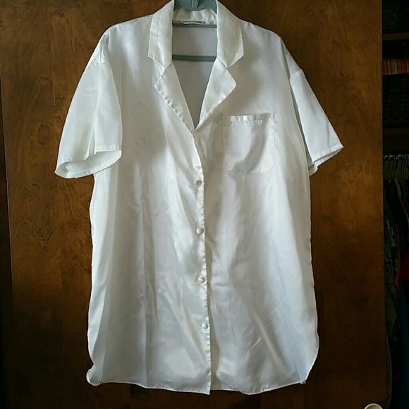 Victoria's Secret silk pajama top