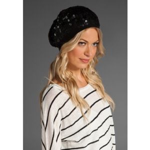 Express sequin slouchy beanie