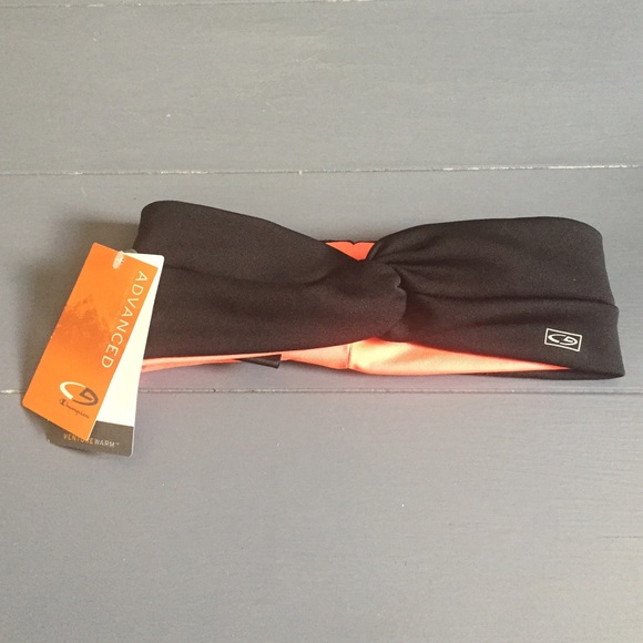 NWT C9 by Champion black & coral twist headband