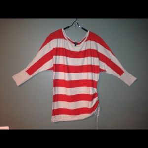 Express red and cream sweater!