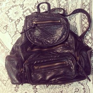Forever 21 Leather Backpack