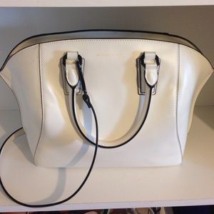 White charles&keith handbag.