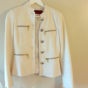 Zara jacquard jacket.