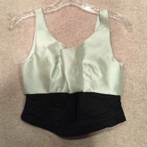 Cute tuxedo style vest size 6
