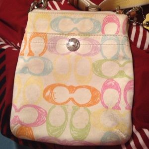 Authentic coach cross body