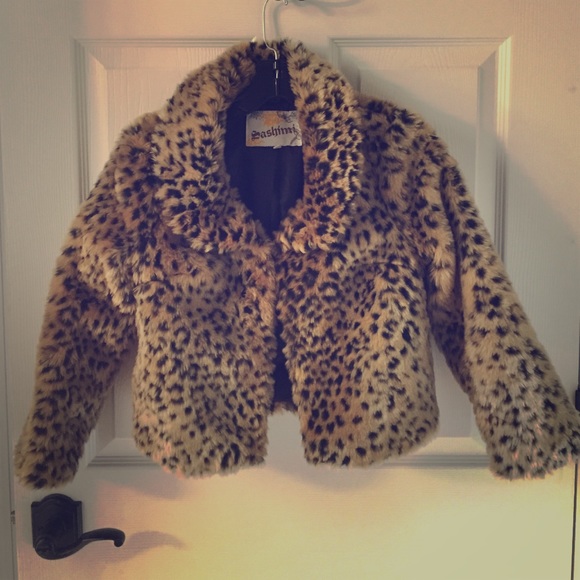 Faux fur coat