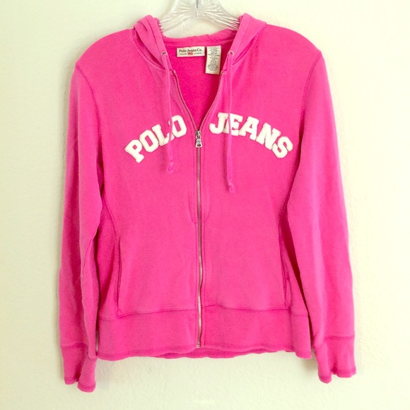 Polo Ralph Lauren Jackets & Blazers - ✖️SOLD✖️Pink Ralph Lauren Polo Zip-Up Hoodie