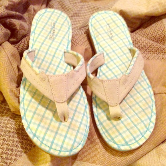 Sperry top sider like new flip flops
