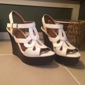 Zodiac wedge sandals