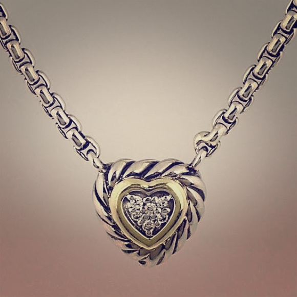REDUCED 😍David yurman heart necklace
