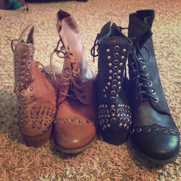 Gianni Bini military boots