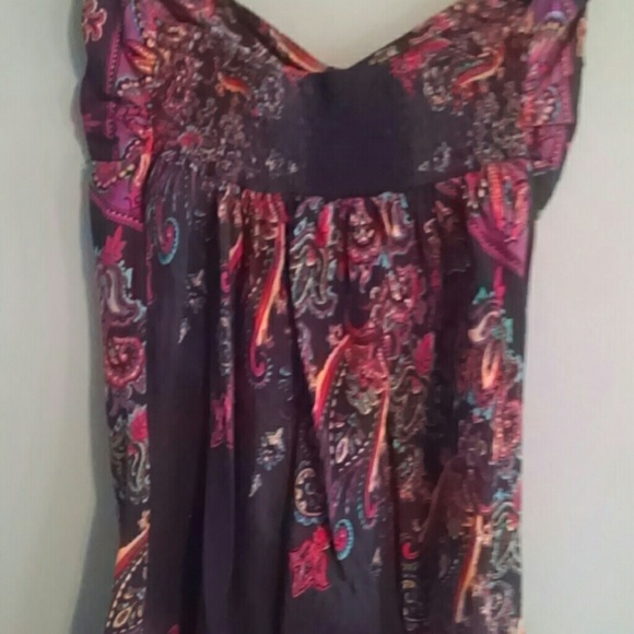 Colorful Keyhole Dress - Picture 4 of 4