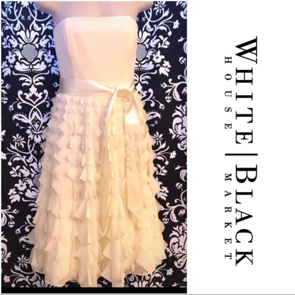 White House Black Market Dresses & Skirts - Gorgeous White House Black Market Strapless Gown