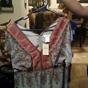Coldwater Creek Multi Color Dress