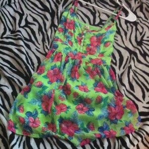 Floral sun dress