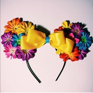 CUTE Floral Mickey Ears!