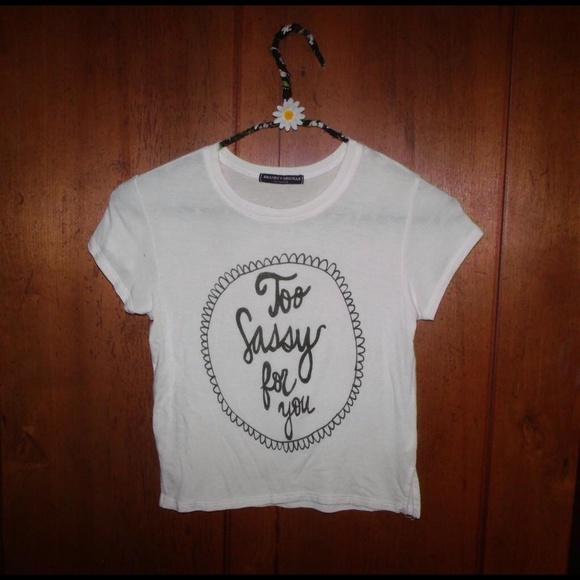 Too Sassy for You Crop Top - Picture 2 of 2