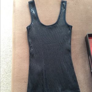 Express sequins tank top