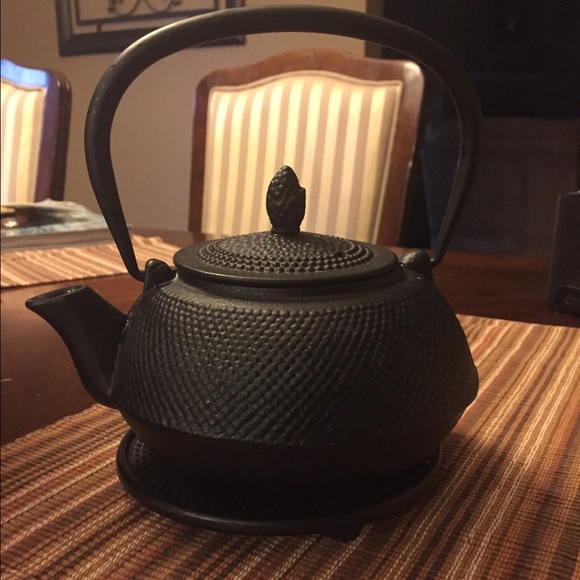 Cast iron Tea Pot.