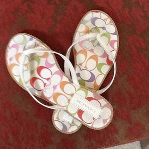 Coach sandals