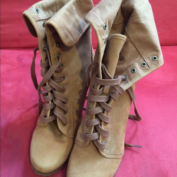 high heel boots