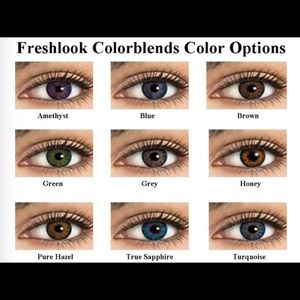 Colorblends available in all colors listed above.