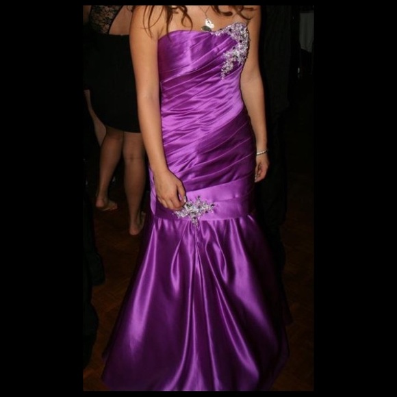 Purple Mermaid Prom/Sweet 16 dress