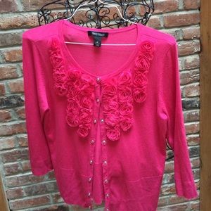 Bright Pink Cardigan