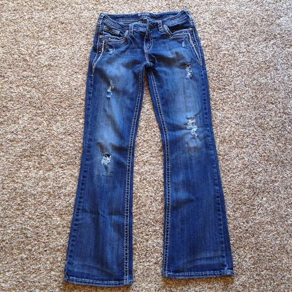 Silver Aiko Bootcut. 30/33