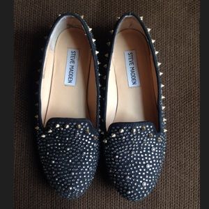 Steve Madden black flats