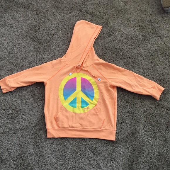 Pink Victoria's Secret hoodie