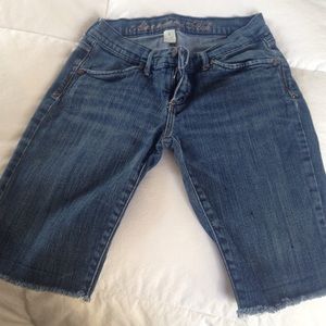 Abercrombie and Fitch cutoff shorts