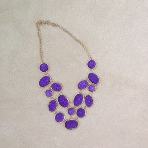 Purple Bubble Necklace