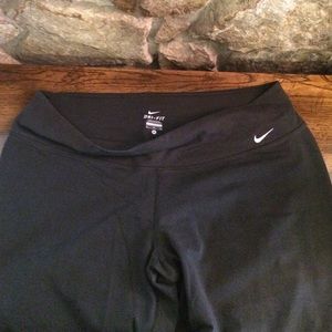 Womens Nike Dri-Fit black sweatpants size xl