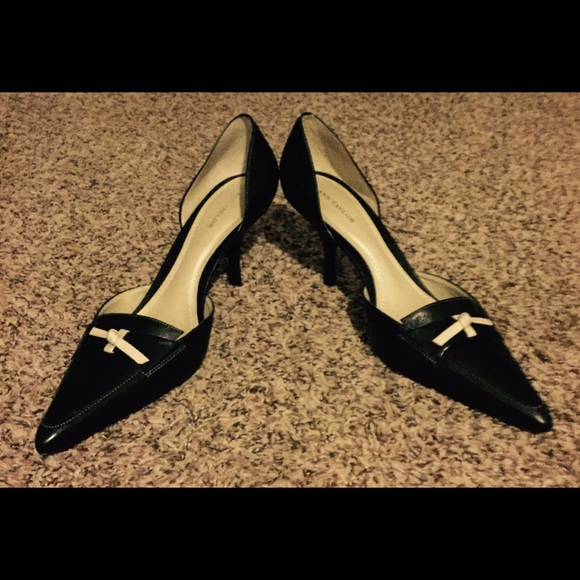Ann Taylor leather heels