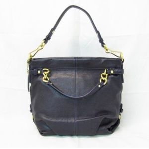 💥PRICE DROP TODAY ONLY💥 Rare Eggplant Coach Hobo