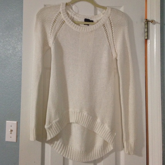 White Knit Sweater