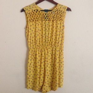 American Rag Floral Romper