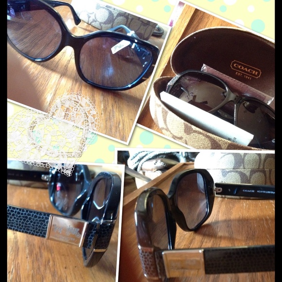 Authentic Coach Sunglasses - Picture 1 of 4